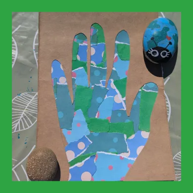 Image of earth day collage