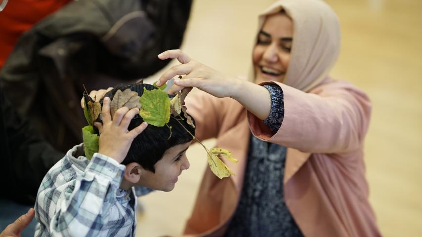 Nature Crown Craft with Wild & Green